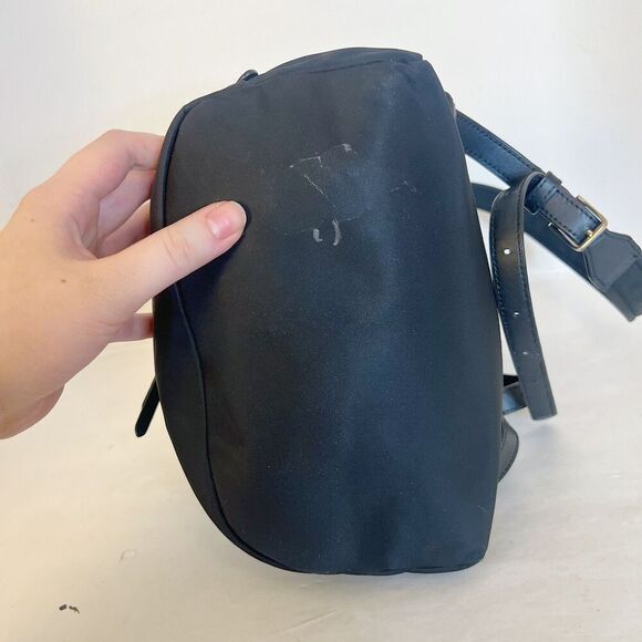 Kate Spade Karissa Nylon Medium Backpack Black Mini Backpack - Picture 7 of 8